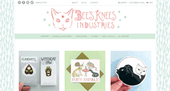 Desktop Screenshot of beeskneesindustries.com